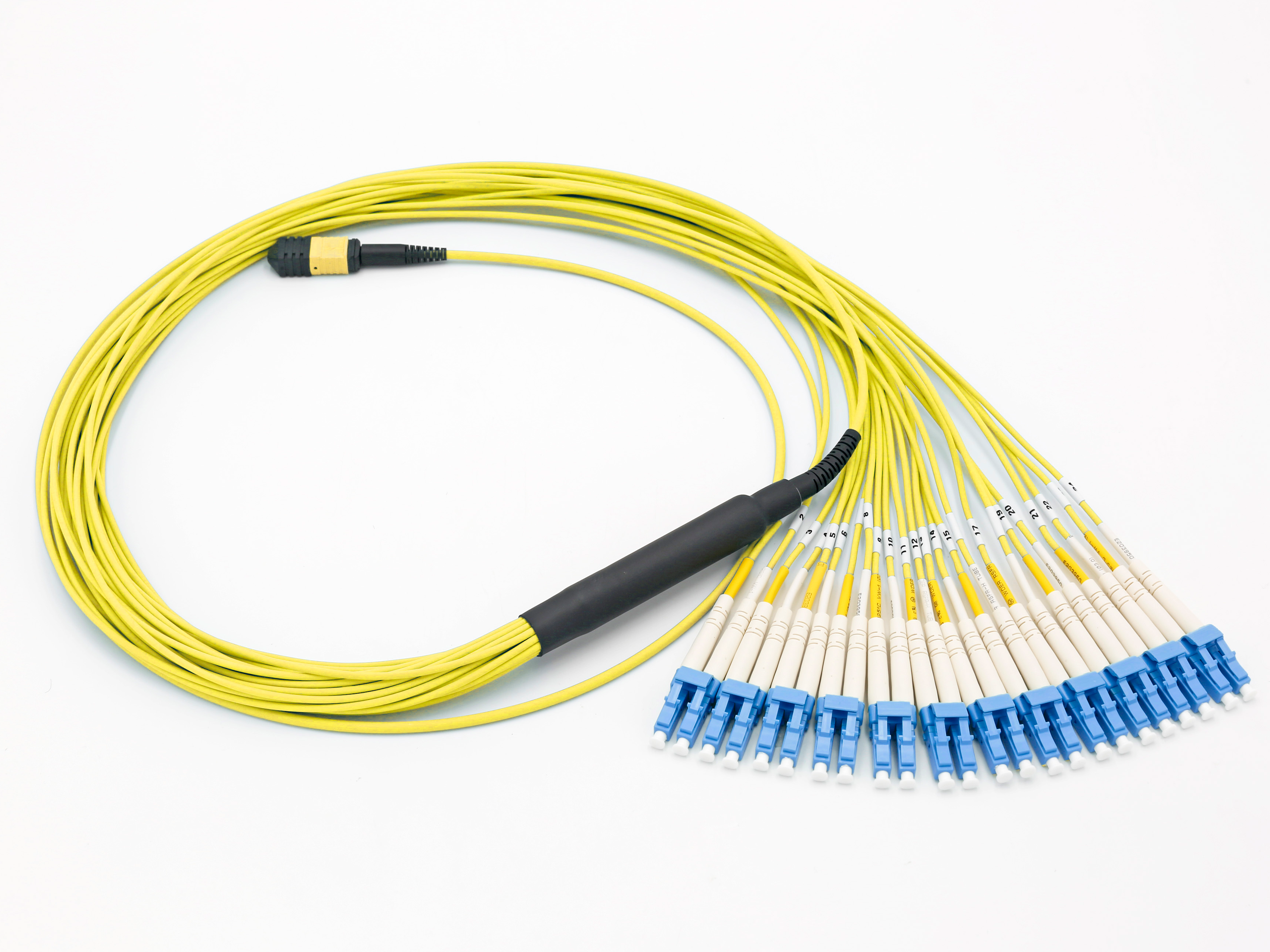 MPO - 12 LC UPC Duplex 24 Fibers OS2 Breakout Cable